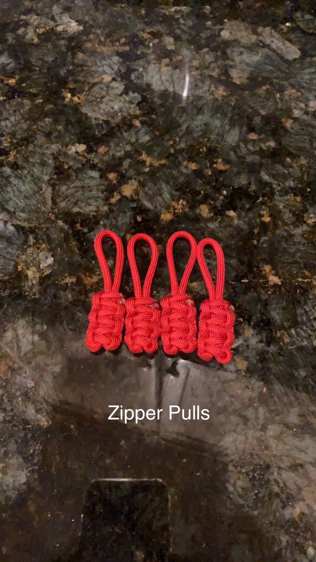 Zipper Pulls – 4 pack
